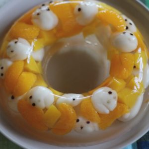 レオ白玉団子のフルーツゼリーケーキ♡